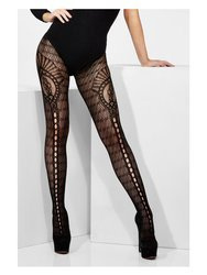 RAJSTOPY CZARNE KORONKA