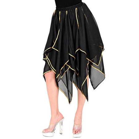 GONNA IN CHIFFON NERA