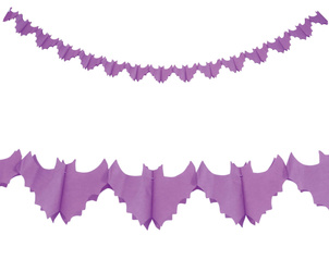 GIRLANDA FIOLETOWY NIETOPERZ 300 CM