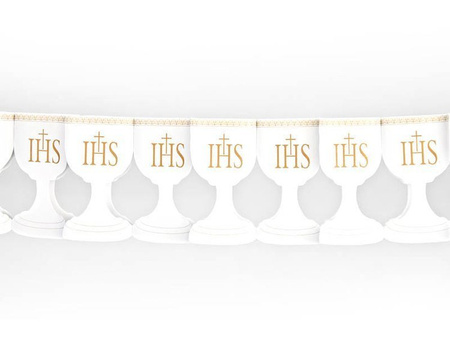 GIRLANDA KOMUNIJNA KIELICHY 3 m