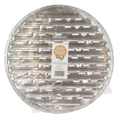 TACKI ALUMINIOWE OKRĄGŁE 3 SZT.