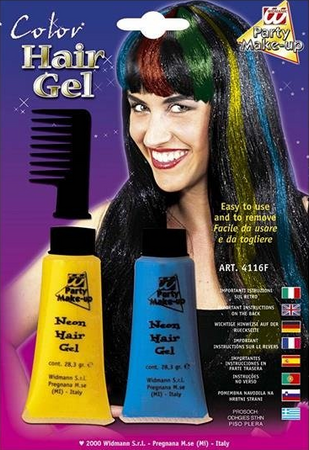 ŻEL KOLORYZUJĄCY ŻÓŁTY + NIEBIESKI