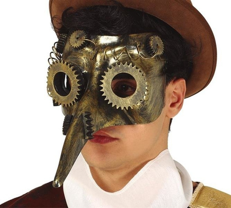 STEAMPUNK PLAGUE MASK PVC