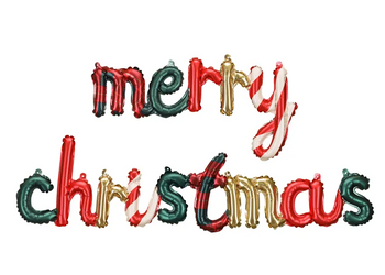 BALON FOLIOWY MERRY CHRISTMAS 143 X 25 CM ŚWIĘTA