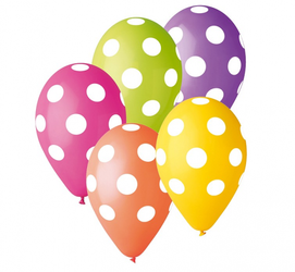 BALONY GROCHY 30 CM 5 SZT.