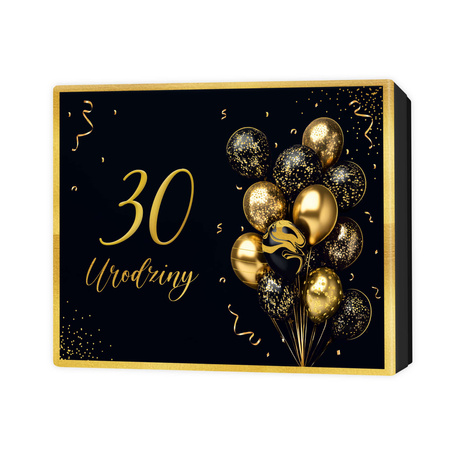 PUDEŁKO PREZENTOWE 30 URODZINY 