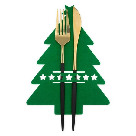 PODKŁADKA POD SZTUĆCE CHOINKA