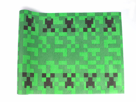 BIEŻNIK PIKSELE MINECRAFT 40 X 500 CM