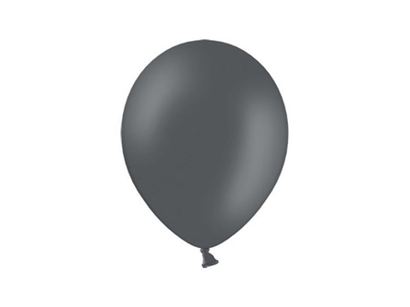 BALONY STRONG 27 CM PASTEL SZARY 50 SZT