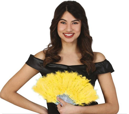 WACHLARZ ŻÓŁTY Z PIÓR