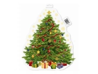 DEKORACJA DWUSTRONNA CHOINKA