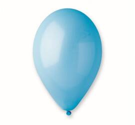 BALONY PASTELOWE- BŁĘKITNE 25 CM 100SZT