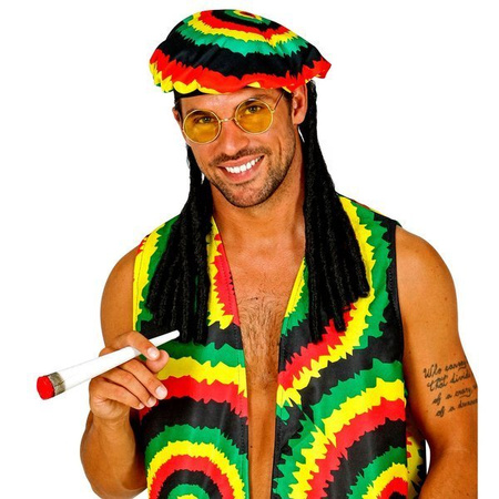 ZESTAW RASTA REGGAE JAMAJKA DREDY