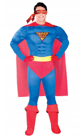 STRÓJ MĘSKI SUPERBOHATER