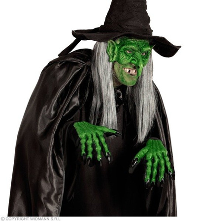 RĘKAWICZKI ZIELONE SZPONY