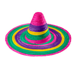 SOMBRERO MEKSYKAŃSKIE MULTIKOLOR 50 CM