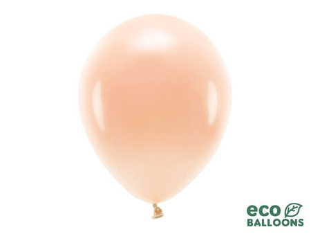 BALONY ECO 30CM PASTELOWE BRZOSKWINIA 10SZT.