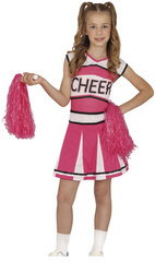 STRÓJ RÓŻOWA CHEERLEADERKA