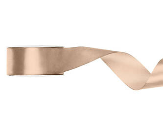 TASIEMKA SATYNOWA BRZOSKWINIOWY 38 MM 25 M