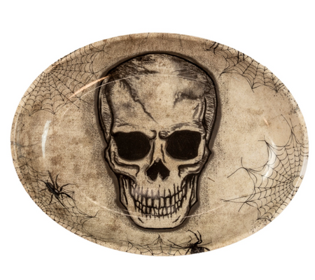 MISKA HALLOWEENOWA CZASZKA 25 X 33 CM