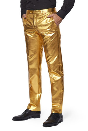 GARNITUR MĘSKI ZŁOTY OPPOSUITS