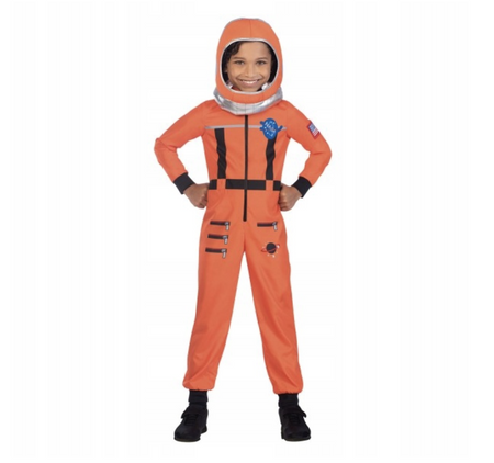 STRÓJ ASTRONAUTA POMARAŃCZOWY DLA CHŁOPCÓW