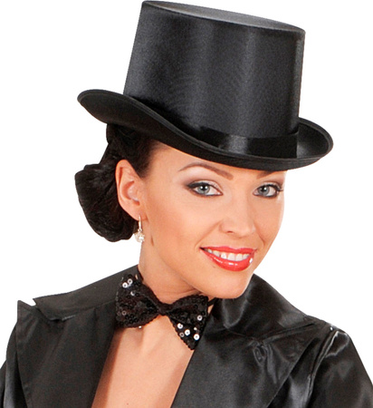 MUCHA CZARNA CEKINOWA