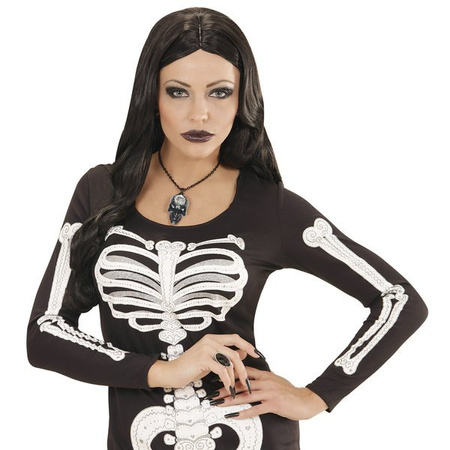 NASZYJNIK CZASZKA HALLOWEEN