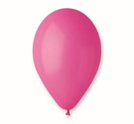 BALONY LATEKSOWE CIEMNORÓŻOWE 25 CM 100 SZT