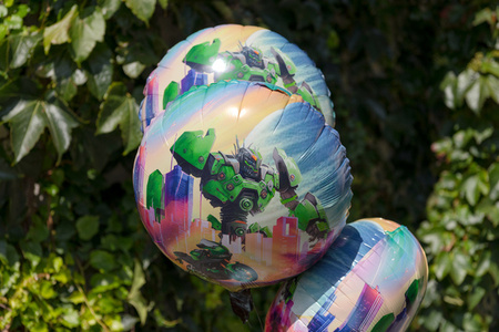 BALON FOLIOWY AUTOBOT ROBOT MECH 45 CM