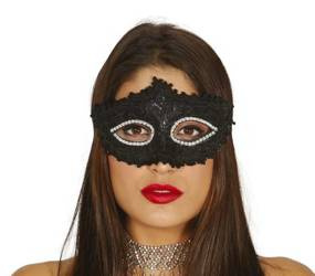 MASKA OZDOBNA CZARNA