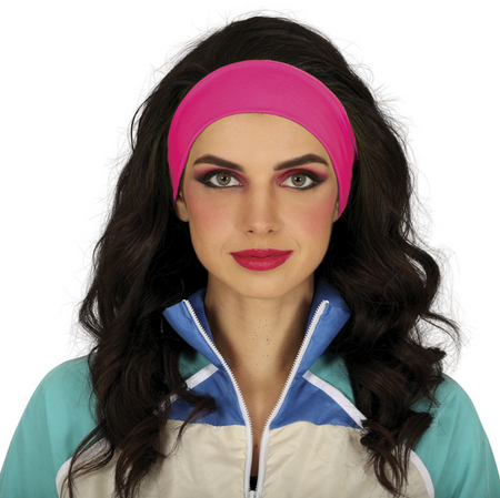 NEONOWA OPASKA RÓŻOWA LATA 80