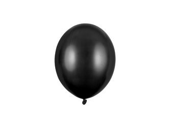 BALONY STRONG 12 CM METALIZOWANE CZARNE 100 SZT