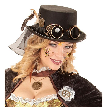 DECORO ARTE VISO ADESIVO STEAMPUNK 