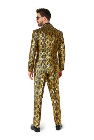 GARNITUR MĘSKI CZARNY WĄŻ OPPOSUITS 