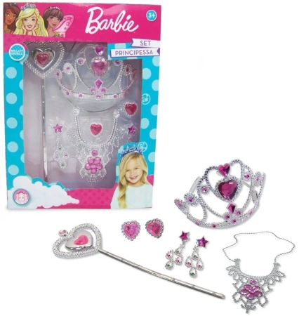 ZESTAW BARBIE BIŻUTERIA KSIĘŻNICZKI LICENCJA