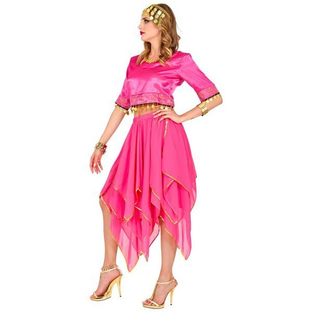 GONNA IN CHIFFON ROSA