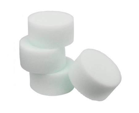 Gąbki do makijażu 4 szt. białe make up charakteryzacja