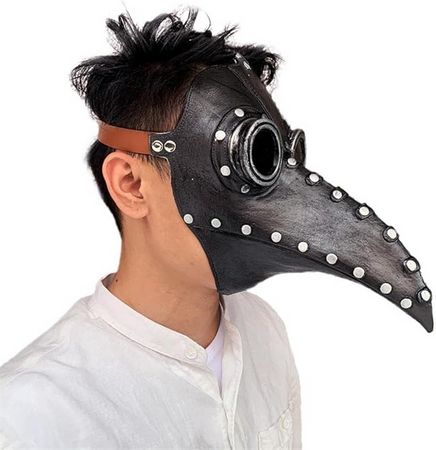 MASKA DOKTOR PLAGA CZARNA