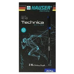 DŁUGOPISY KULKOWE CZERWONE 25 SZT