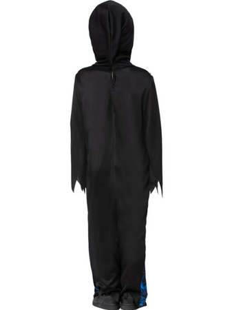 STRÓJ MROCZNY KOSIARZ NIEBIESKI DLA CHŁOPCÓW