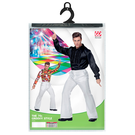 SPODNIE GROOVY BIAŁE