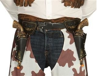 KABURA PODWÓJNA Z PISTOLETAMI