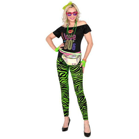 LEGINSY ZIELONA ZEBERKA LATA 80