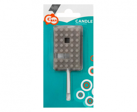 ŚWIECZKA URODZINOWA KLOCKI CYFRA 9