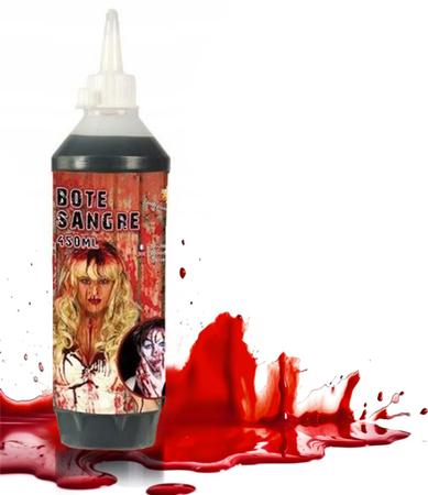 SZTUCZNA KREW W BUTELCE POJ. 450 ML HALLOWEEN