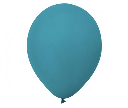 BALONY PASTELOWE BŁĘKIT OCEANU 30 CM 10 SZT LATEKSOWE