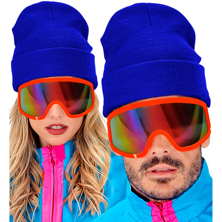 CZAPKA NARCIARZA DISCO GRANAT