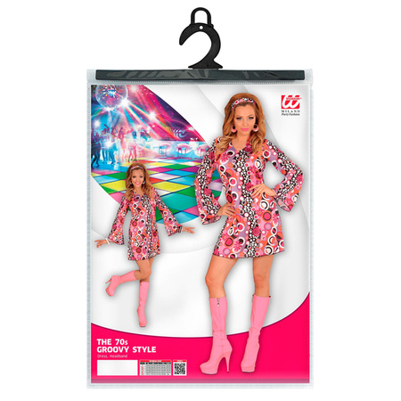 STRÓJ HIPPIS DAMSKI GROOVY RÓŻ