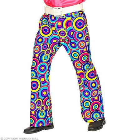 SPODNIE DISCO NIEBIESKIE